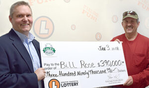 Bill Rose Lucky for Life winner